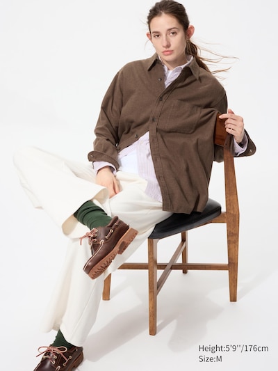 Flannel Shirt (Heather, Regular Collar)