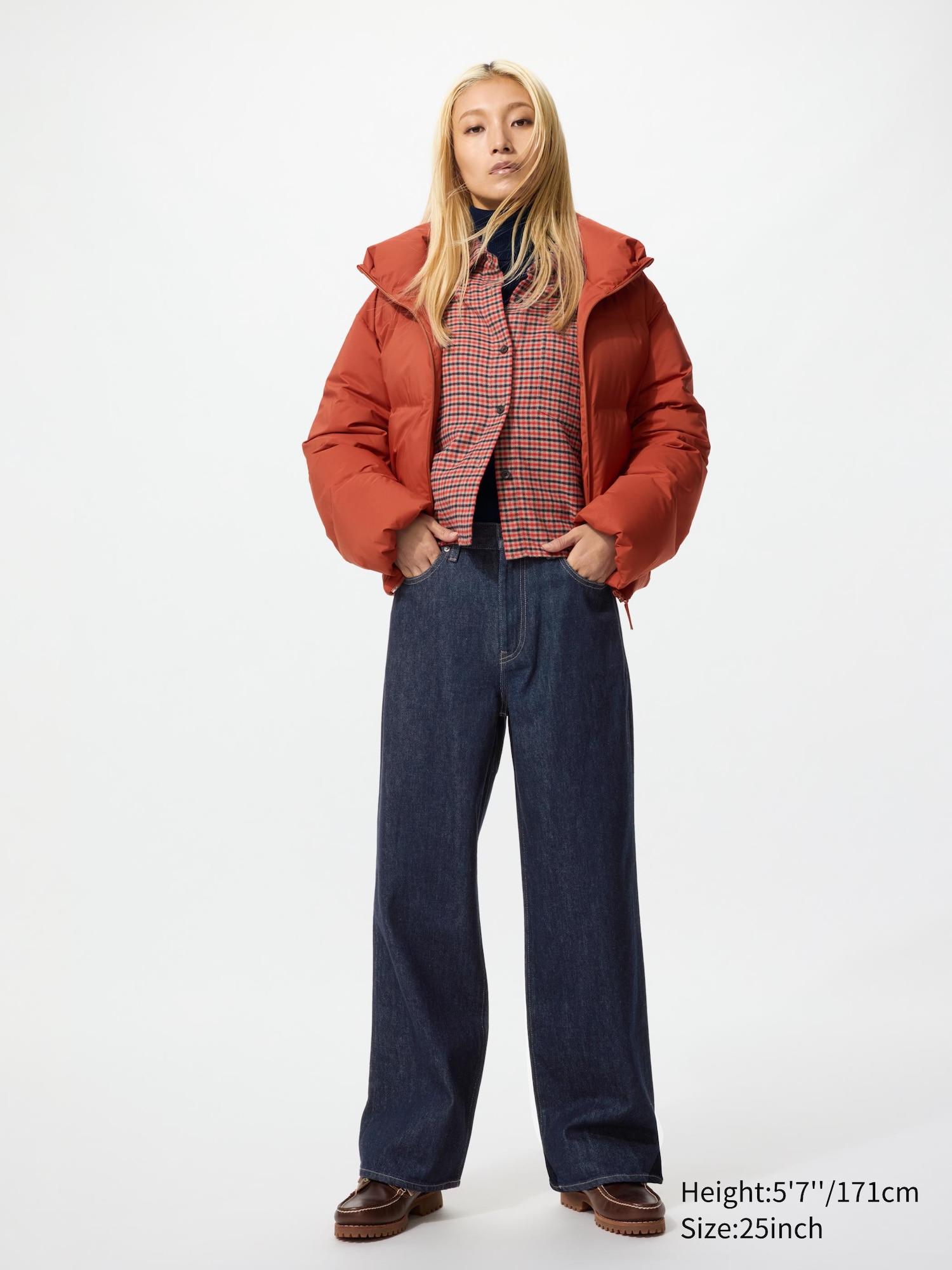 Jean droit large pour Femme | UNIQLO FR