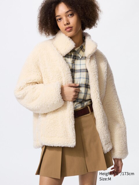 Uniqlo Naturel - Teddy Fleece Jack - Xxl