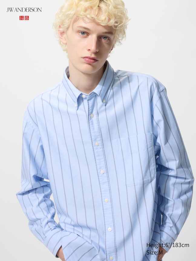 Oversized Oxford Shirt (Stripe)