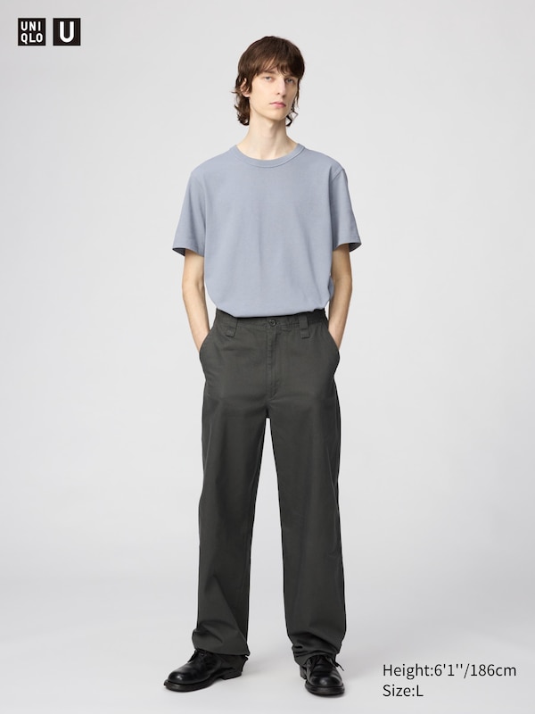 Wide Chino Trousers (Longer)