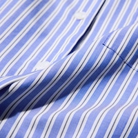 Cotton Pyjamas (Stripe, Long Sleeve)