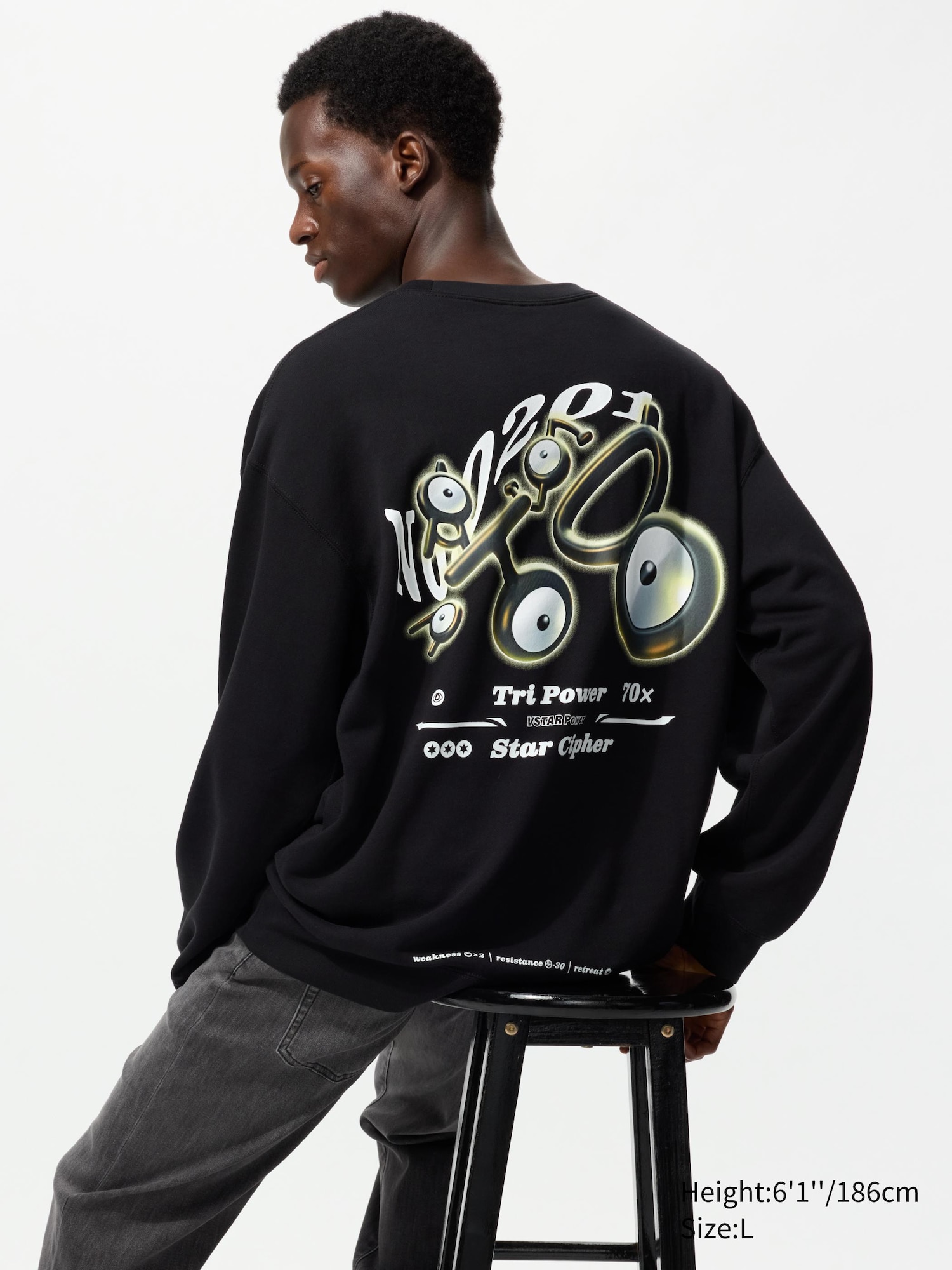 Men's Pokémon UT Graphic Sweatshirt | UNIQLO CZ