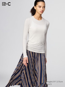 HEATTECH Extra Warm Cashmere Blend Crew Neck T-Shirt