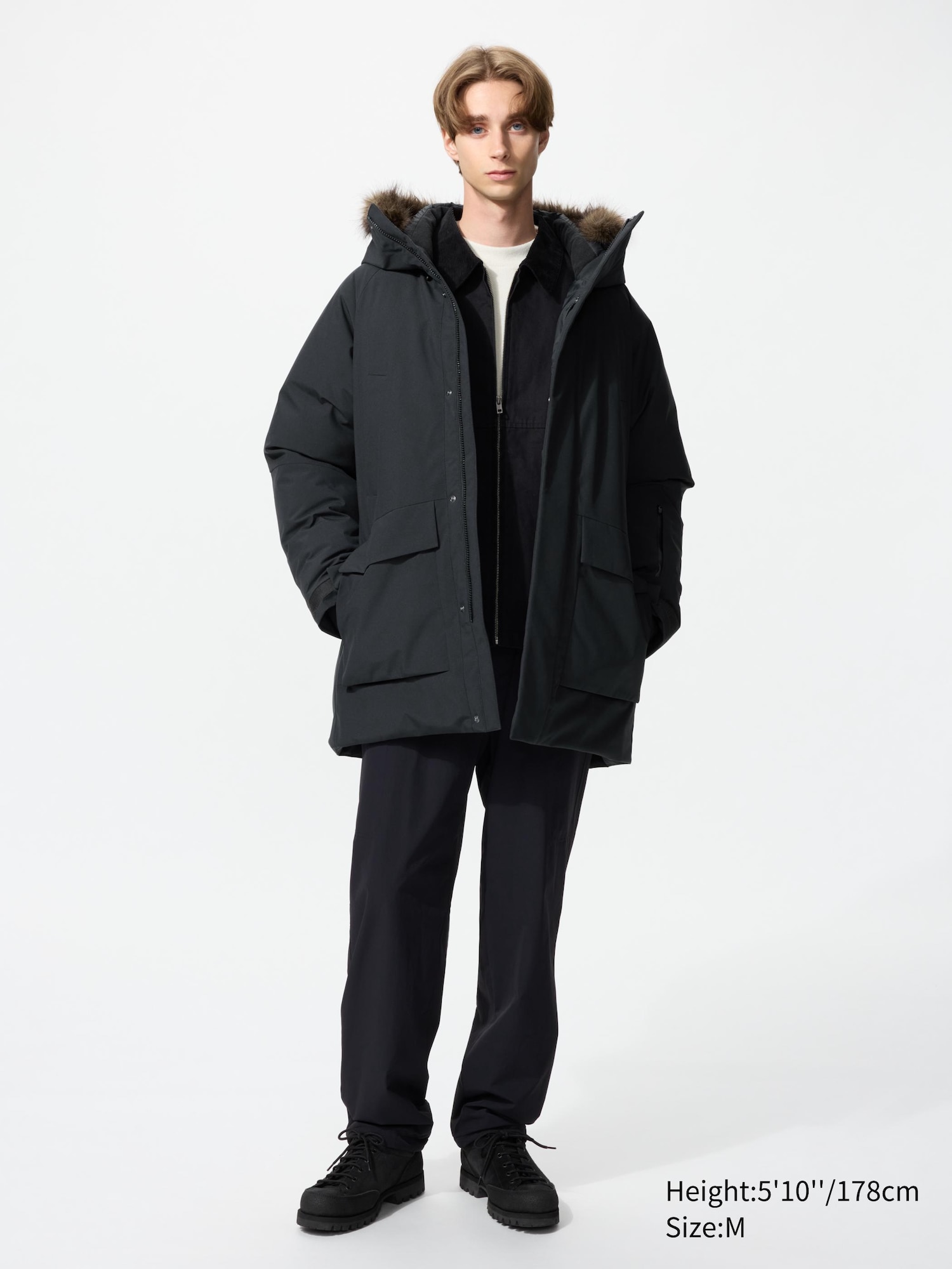 Men's Ultra Warm Down Coat | UNIQLO PT