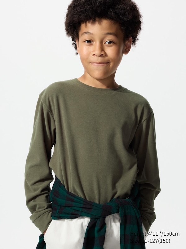 Fleece Crew Neck T-Shirt