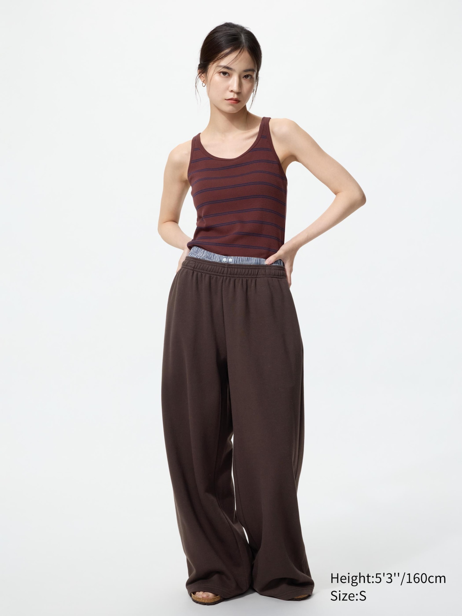 Sweat Geniş Kesim Pantolon (Kısa Boy)