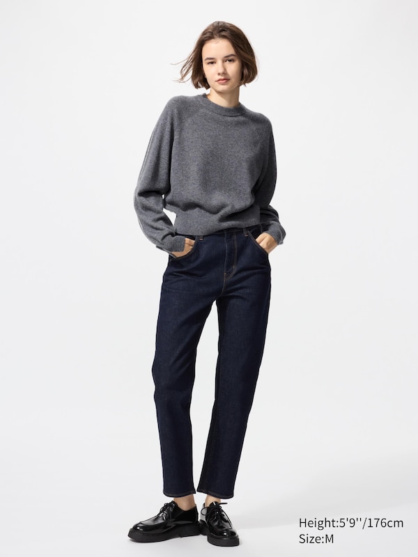 Jersey 100% cashmere cuello redondo