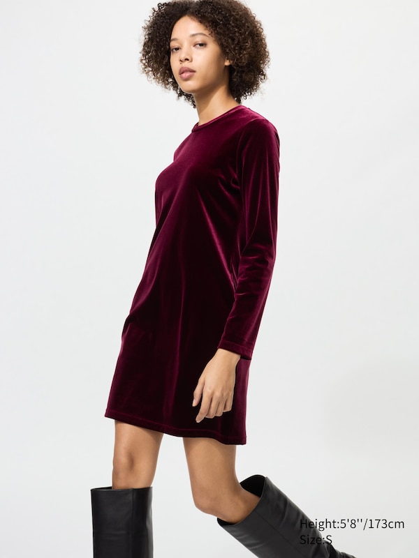 Soft Velour Dress