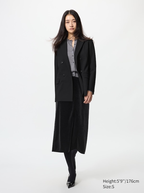 Soft Velour Skirt (Longer)