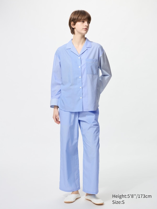 Cotton Pyjamas (Patterned, Long Sleeve)