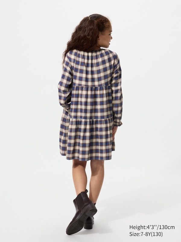 Tiered Dress (Check)
