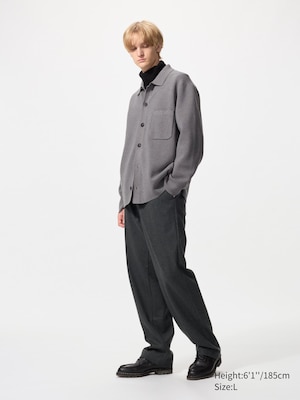 Pantalón Smart Tobillero Efecto Lana (Largo)