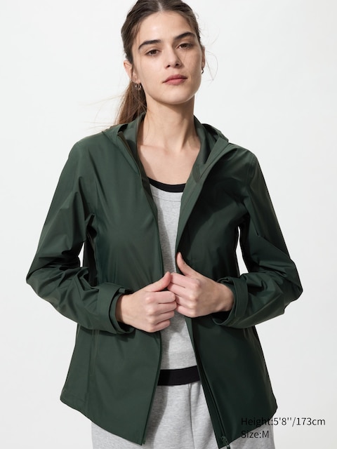 Uniqlo - Blocktech Parka - Xxl Verde Oliva Mujer