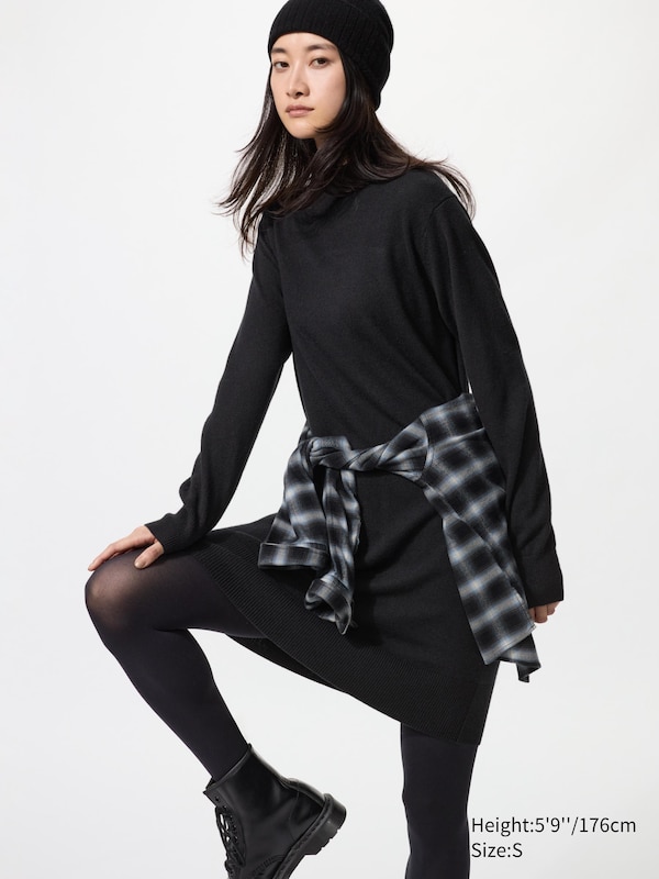 100% Cashmere Knit Dress