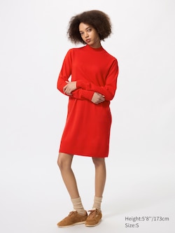 100% Cashmere Knit Dress