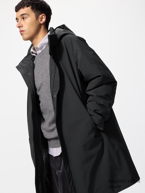 Uniqlo Zwart - Recycled Hybrid Down Jas - M