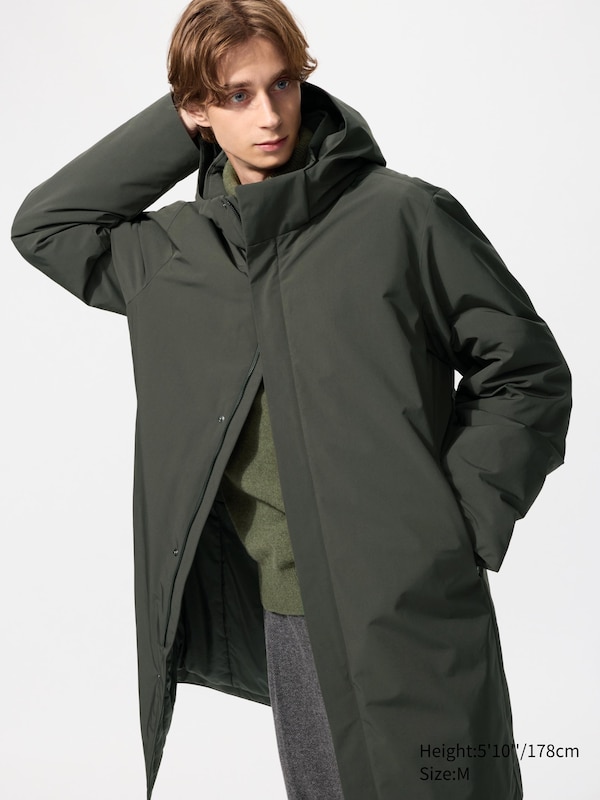 Hybrid Recycled Down Coat
