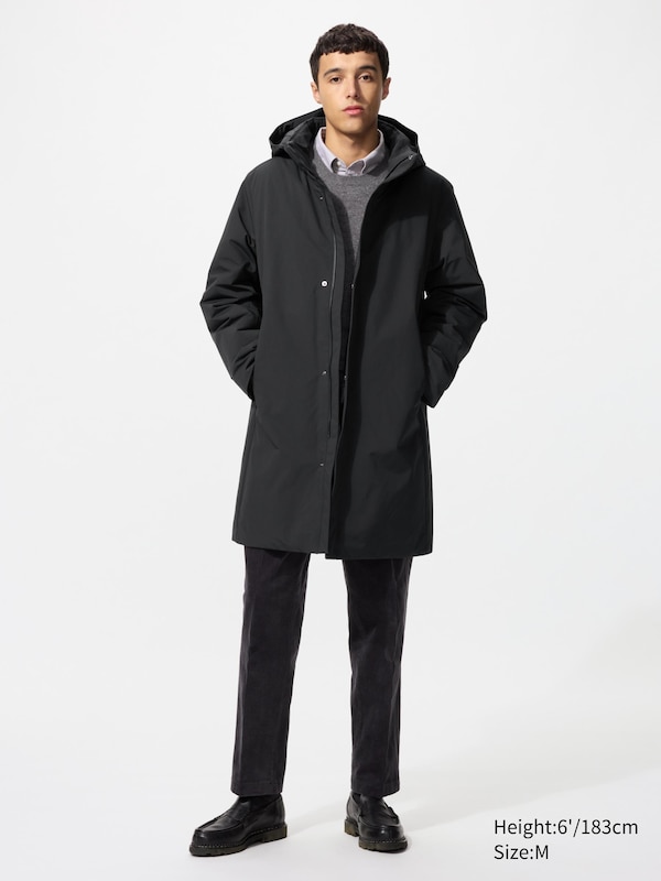 Hybrid Recycled Down Coat