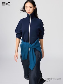 Milano Ribbed Full-Zip Cardigan