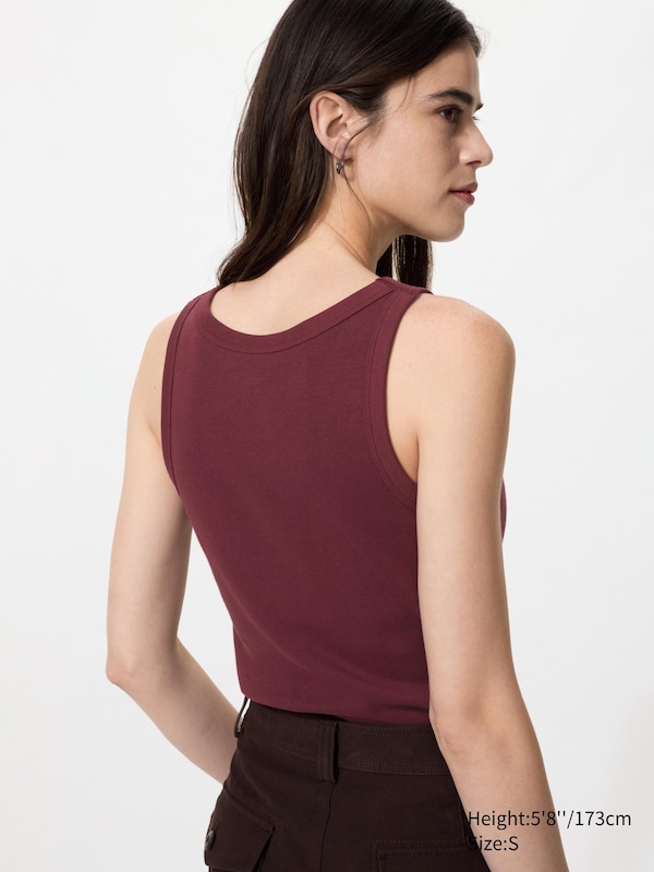 Ribbed Bra Top (Regular Length)