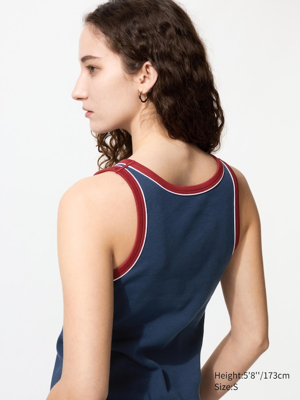 Ribbed Bra Top (Ringer, Regular Length)