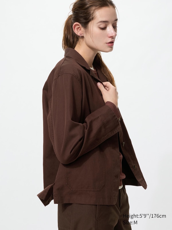 Linen Blend Coverall