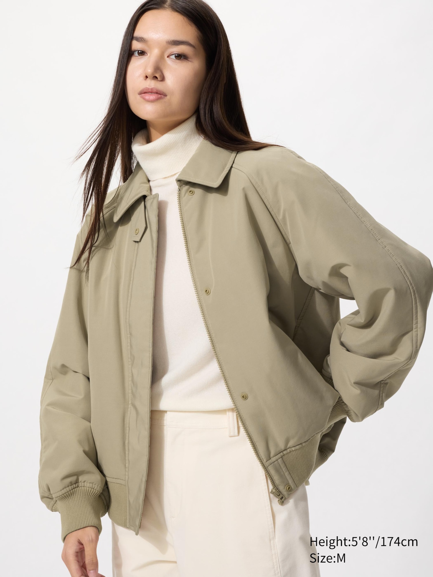 PUFFERTECH Fitilli Bomber Ceket (Bol Kesim)