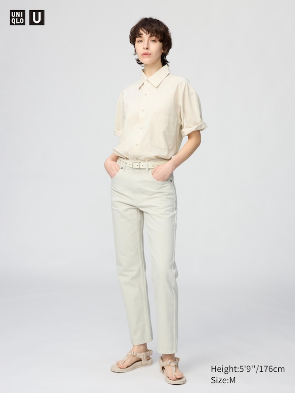 Bluse (boxy, Kurzarm)