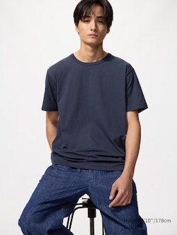 AIRism Cotton Crew Neck T-Shirt
