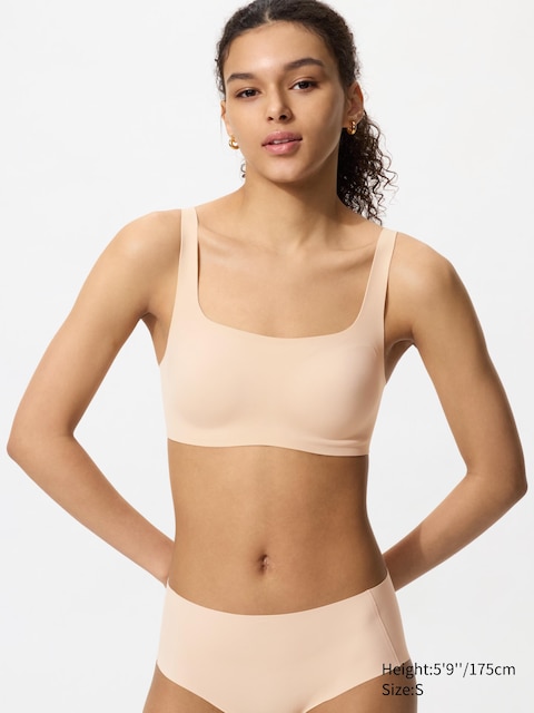 Uniqlo - Soutien-Gorge Sans Armatures (Relax) - Beige - S