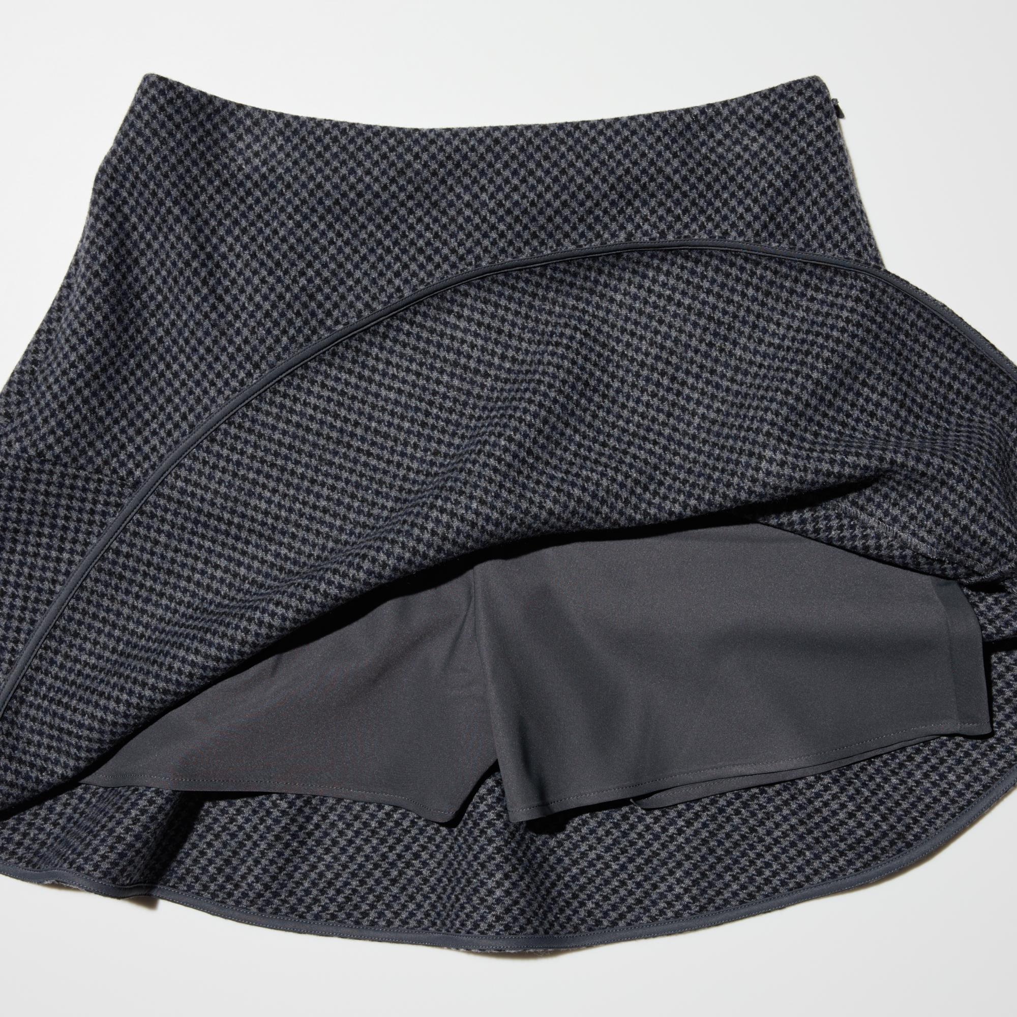 Rock (ausgestellt, kariert) für Damen | UNIQLO DE