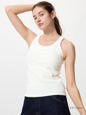 Racer Back Bra Top (Ribbed)