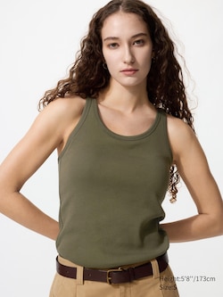 Racer Back Bra Top (Ribbed)