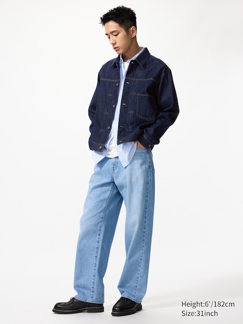 Uniqlo - Jean Baggy - Bleu - 29Inch