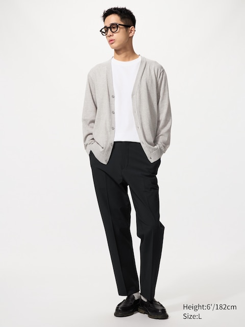 Uniqlo - Pantalon Smart 7/8Ème - Noir - L