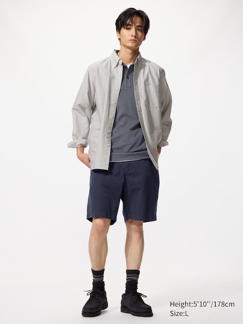 Uniqlo - Short Chino - Bleu Marine - S