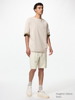 Linen Blend Shorts