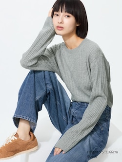 Mini Cable Crew Neck Jumper