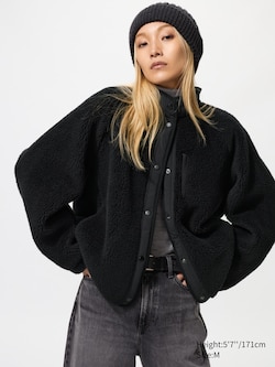 Veste en polaire tissée
