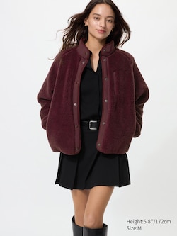 Fleece Stand Collar Jacket