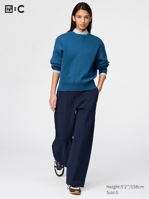 Sweat Straight Trousers