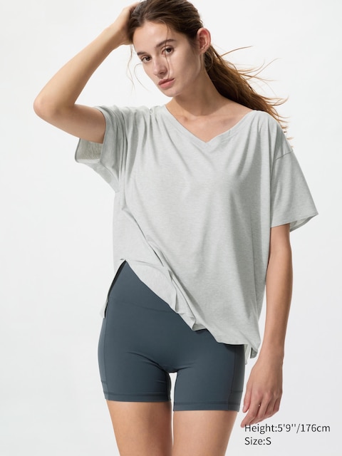 Uniqlo - Short Cycliste Active Ultra Stretch - Gris Foncé - Xxl