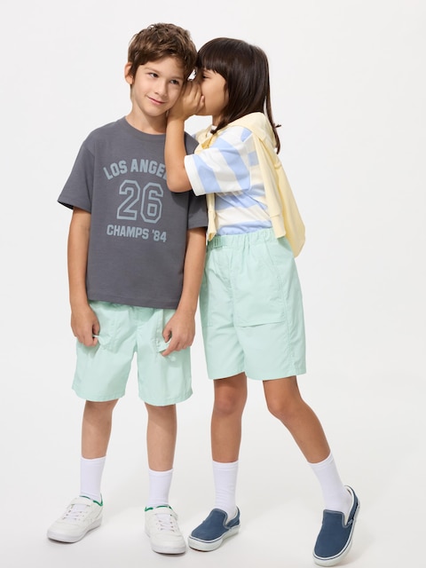 Uniqlo - Short Utilitaire - Vert - 11-12 Ans (150 Cm)