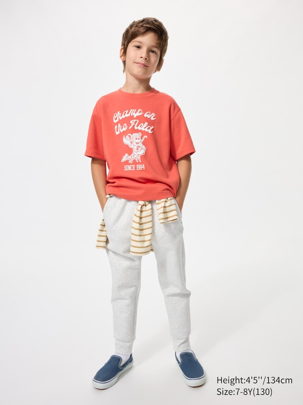 AIRism Cotton Crew Neck T-Shirt (Graphic)