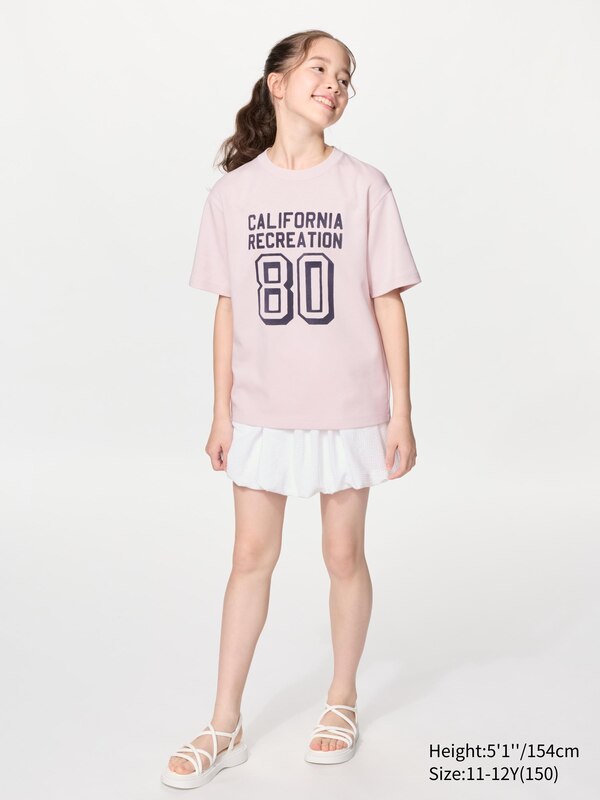 AIRism Cotton Crew Neck T-Shirt (Graphic)