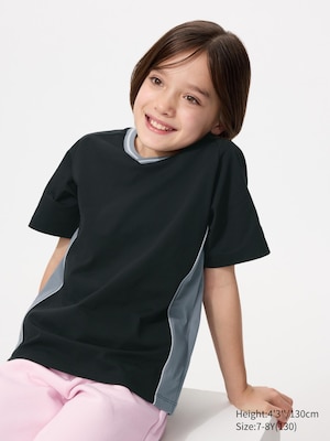T-shirt DRY-EX (Col V, Color Block)