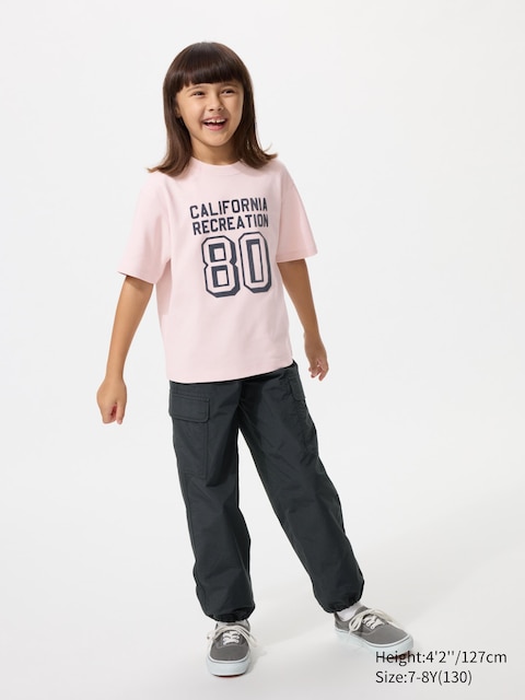 Uniqlo - Pantalón Jogger Cargo - 5-6 Años (120Cm) Negro Unisex Niño