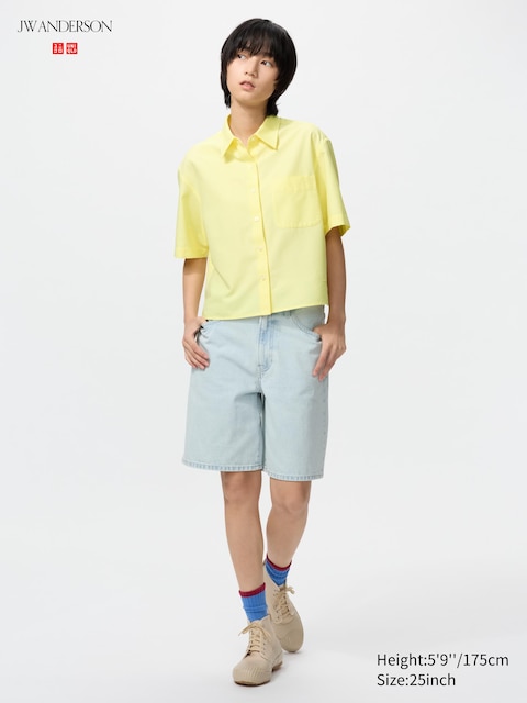 Uniqlo - Short En Denim - Bleu - 28Inch