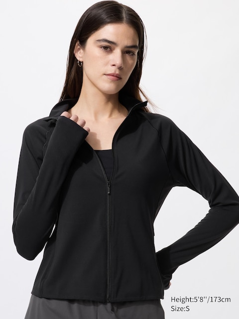 Uniqlo - Veste Zippée Active Ultra Stretch - Noir - Xxl